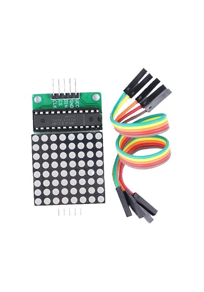 MAX7219 Nokta Matrix Modülü  (Kablo Dahil)