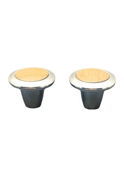 İbico-912 Metal No-8 Krom Mix Düğme Kulp - 25'li Paket Diğer