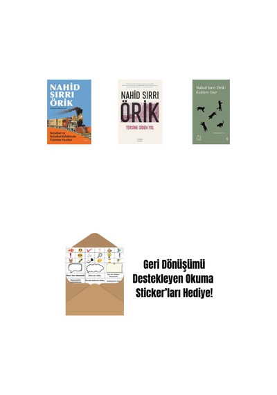 Seyahat Ve Seyahat Edebiyatı Üzerine Yazılar + Tersine Giden Yol + Everest Açıkhava 29 - Kedilere Dair + Okuma Sticker'ları
