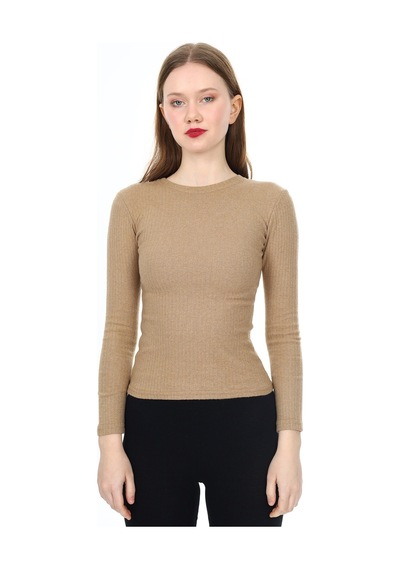 Kadın Sweatshirt-badi Tarz-fitilli- S-m-l 0180mvng 001