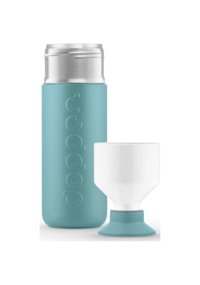 Dopper Insulated Yalıtımlı Termos Şişe 580 Ml - Okyanus Mavisi Turkuaz / Beyaz