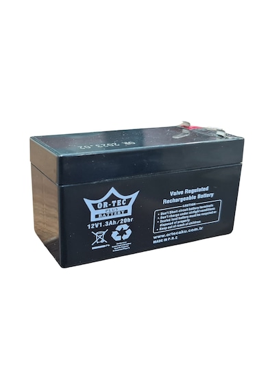Ortec 12v 1.3ah Akü Bakımsız Kuru Akü