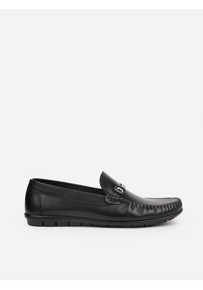 Pierre Cardin 90155 Hakiki Deri Siyah Erkek Günlük Ayakkabı Siyah