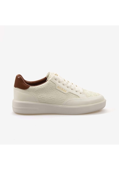 Guess Erkek Spor & Sneaker Ayakkabı Fmjyu2fap12 Beyaz