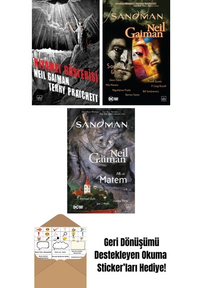 Kıyamet Gösterisi + Sandman 11 Sonsuz Geceler + Sandman 10 Matem