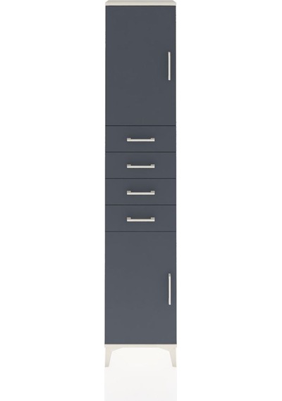 Arges Dolap 3 Raflı 4 Çekmeceli 2 Kapaklı 44x30x221 Aytaşı-an... Aytaşı