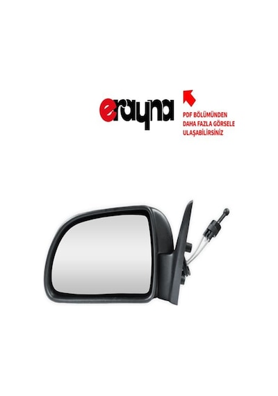 Renault 9 Broadway 98 Dış Dikiz Aynası Mekanik Sol B2004 7700875890