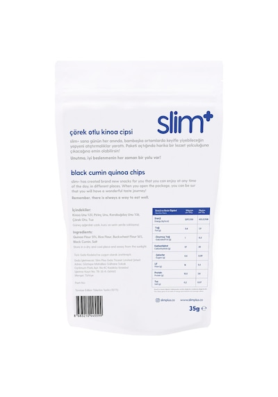 Çörekotu Kinoa Cips 35gr