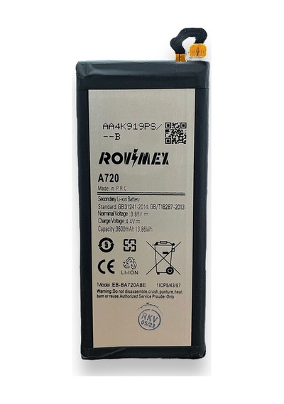 Galaxy A7 2017 Sm-a720f Batarya Pil - 3600 Mah
