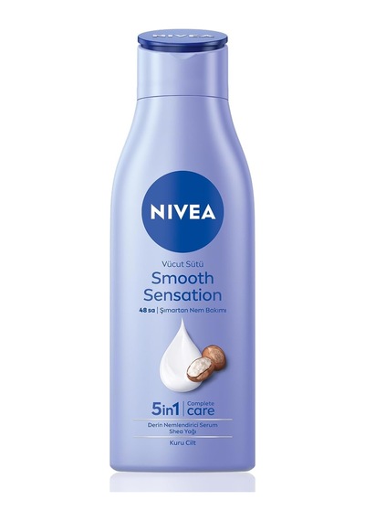 Tr Derin Nemlendirici Vücut Sütü Smooth Sensation 250ml, Kuru Cilt, Shea Yağı, 48saat Nem, Yumuşak Cilt