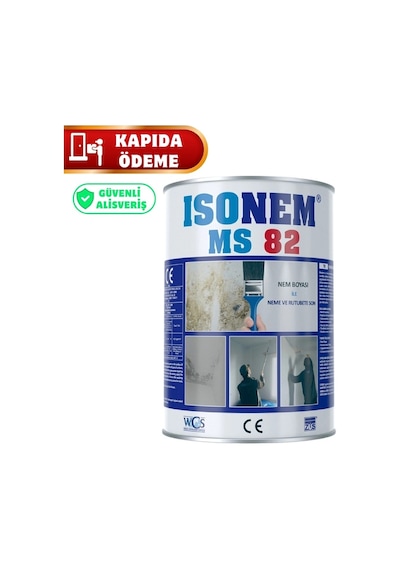 Nem Ve Rutubet Boyası 1 Lt Yüksek Kapatıcılık Özelliği
