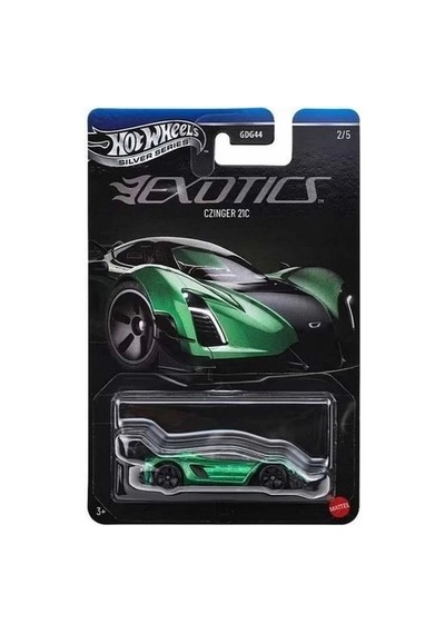 Hot Wheels Silver Series Exotics Czinger 21c Yeşil 2/5