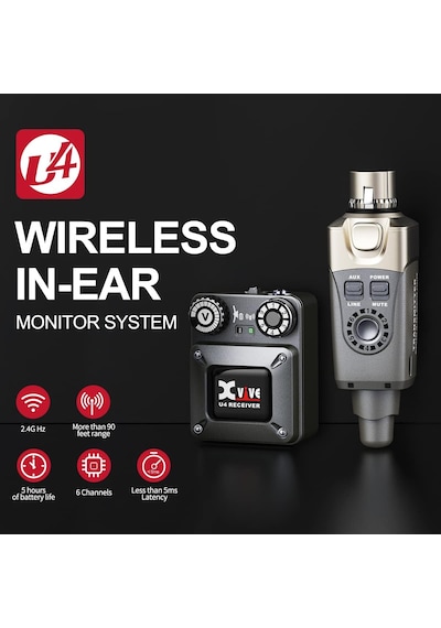 Xvive Xv-u4r U4 Sistemler İçin Receiver Alıcı