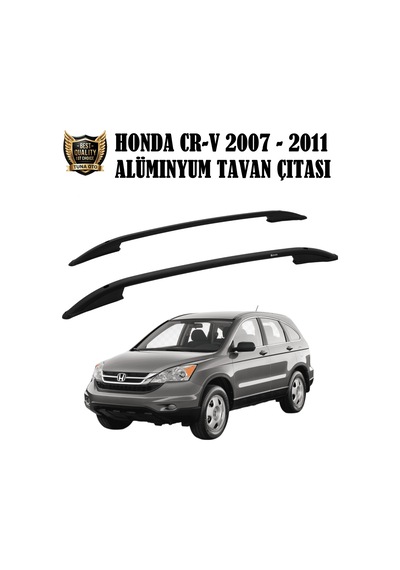 Honda Cr-v Uyumlu 2007 2008 2009 2010 2011 Siyah Port Bagaj Tavan Çitası