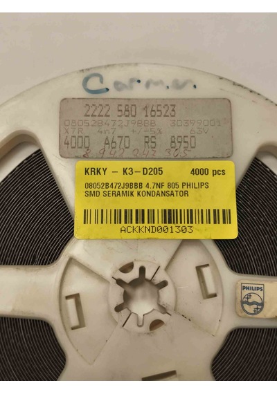 08052b472j9bbb 4.7nf 805 Smd Seramik Kondansatör 700 Adet