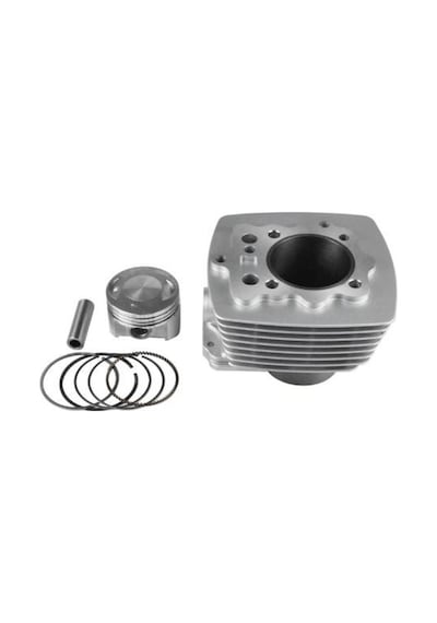 Motosiklet Silindir Komple Cg 250 63,5 Mm 15 P 76 Yüks. Gri