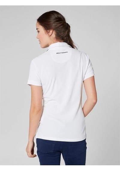 Helly Hansen W Crewline Polo Kadın Kısa Kollu Polo T-Shirt Beyaz