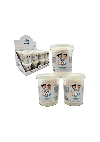 Oyun Hamuru- Toy Joy Dough Tek Renk 120gr Beyaz