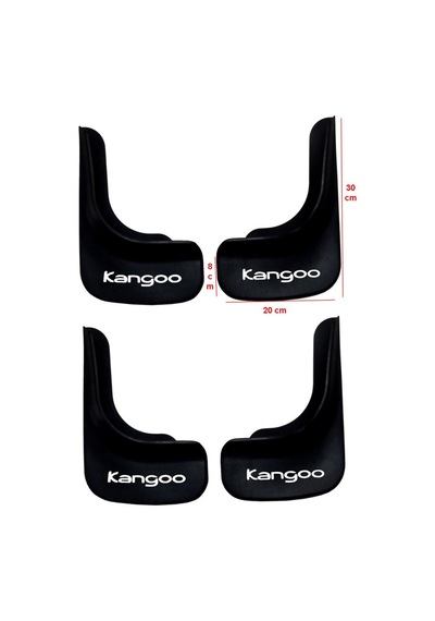 Renault Kangoo 1998-2007 Uyumlu 4 lü Ön-Arka Paçalık Tozluk Çamurluk REN1UX027YD