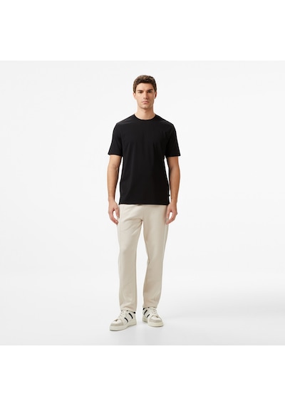Nautica Erkek Siyah Regular Fit T-shirt Düz V57271t Siyah