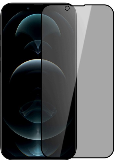 Nillkin Guardian Apple Uyumlu iPhone 14 Plus / 13 Pro Max Hayalet Privacy Cam Ekran Koruyucu