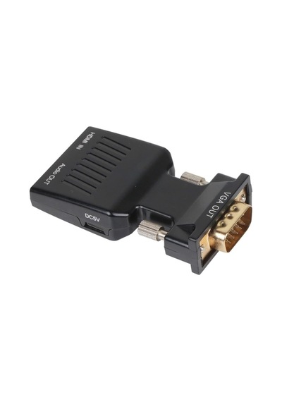 Ca336a Siyah Vga Erkek To Hdmi Dişi Dönüştürücü