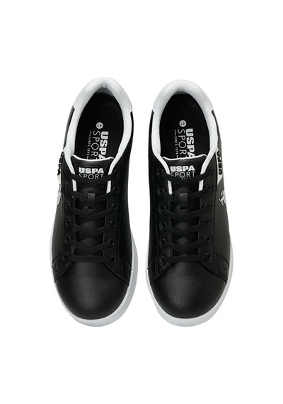 U.s. Polo Assn. Costa 4fx Siyah Erkek Sneaker Siyah Siyah
