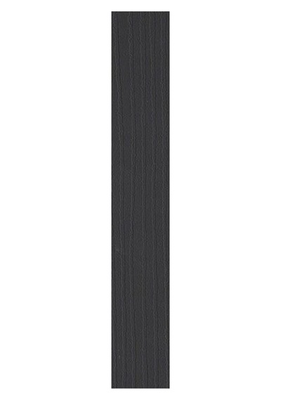 Roma Lares Siyah 0,40x22 Mm Pvc Kenar Bandı 1 Top 300 Metre