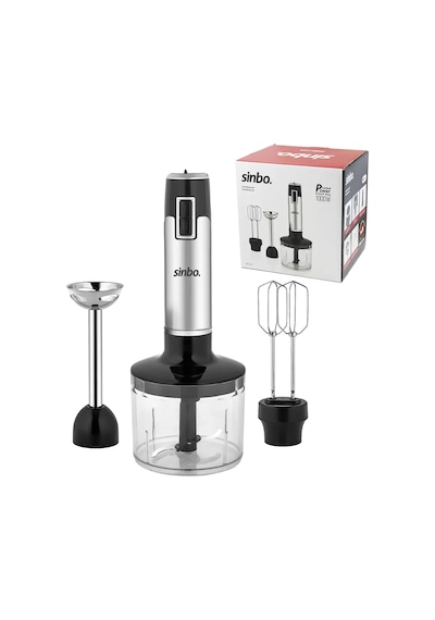 Ayarlanabilir Hızlı El Blender Seti 700 Ml Beyaz