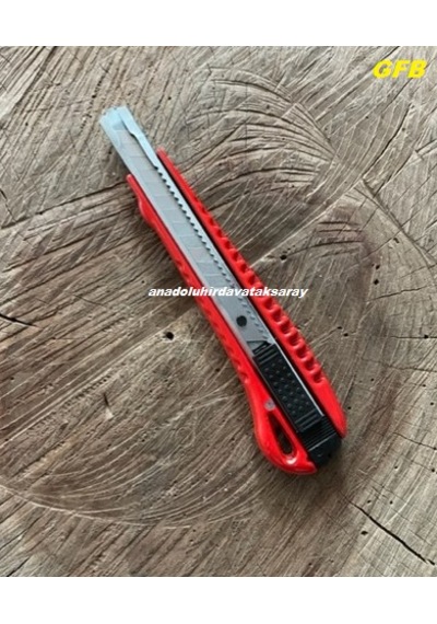 Gfb Döküm Maket Bıçagı İnce Uçlu Metal Falçata 9mm 13cm