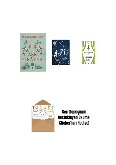 Aşk Hikâyesi + A-71 + Vali Hanım Ciltli + Okuma Sticker'ları
