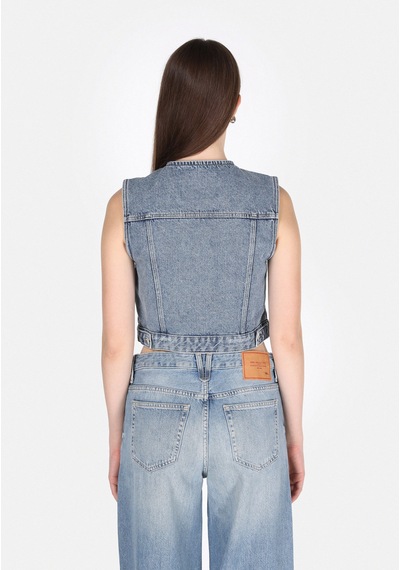 Colin's Colins Slim Fit Kadın Mavi Yelek Cl1074989 Q1.v1 Dn44352 Denim