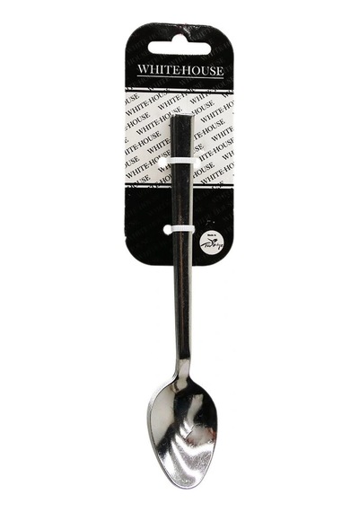 6 Parça Eko Çubuk Sade Metal Tatlı Kaşık 2mm 5047 Çok Renkli