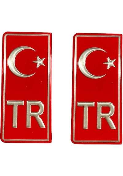 Tr plaka sticker / YACIY01