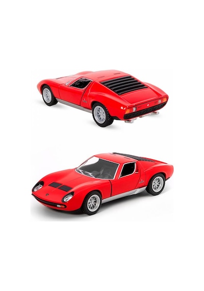 Kinsmart 1971 Lmaborghini Miura Diecast Çek Bırak Metal Araba