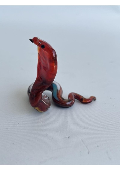 El Yapımı Murano Cam Yılan Biblo A74-02
