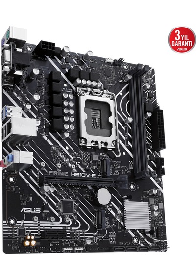 Asus Prıme H610m-e-csm Ddr5 Hdmı-dp Pcıe 4.0 1700p Matx Kurumsal Anakart