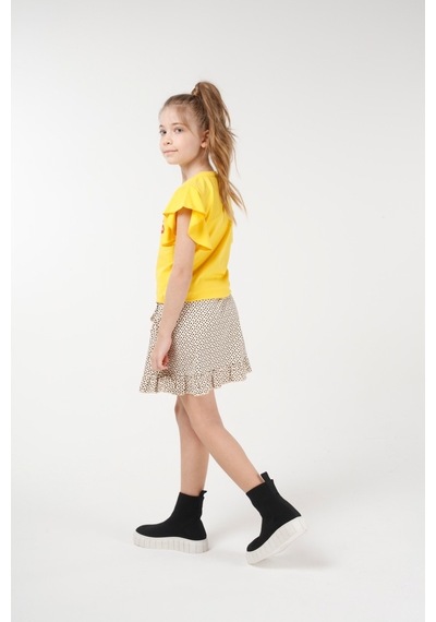 Brz Kids Kız Çocuk Etek Ekru