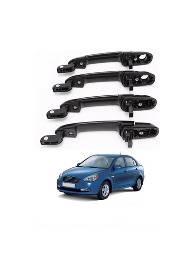 2006-2016 HYUNDAİ ACCENT ERA DIŞ KAPI KOLU 4'LÜ SET