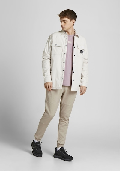 Jack & Jones Beli Ayarlanabilir Sweat Pantolon- Will 12184970 - 1 Oxford Tan Krem