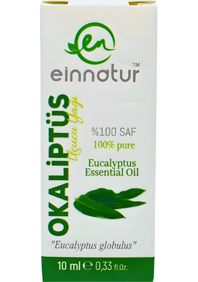 Einnatur Okaliptüs Uçucu Yağı % 100 Saf Eucalyptus Globulus Essential Oil 1 8-Sineol 10 ML