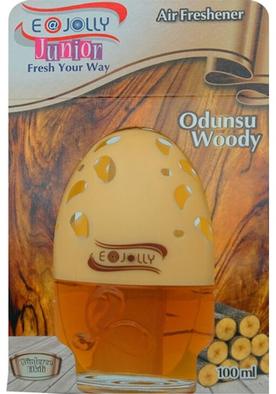 E-jolly Junior Kavanoz Şişe Oda Oto Kokusu Odunsu 100ml