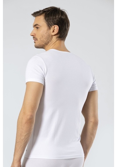 Cacharel V Yaka Erkek T-Shirt Fanila