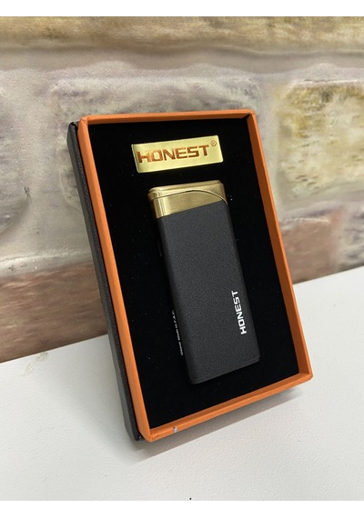 Honest Marka Siyah Sarı Kırmızı Yanmalı İnce Model Gazlı
