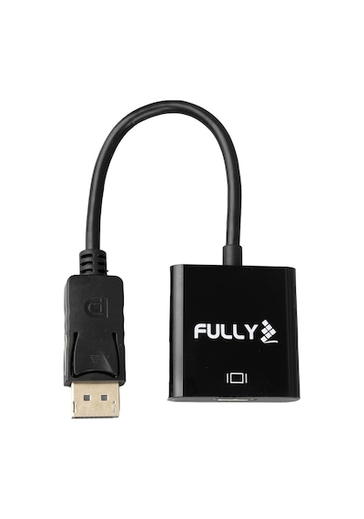 Fully Display Port To Hdmi Dişi 10 Cm Display Port Girişini Hdmı Girişine Çevirici Dönüştürücü Aparat Kablo