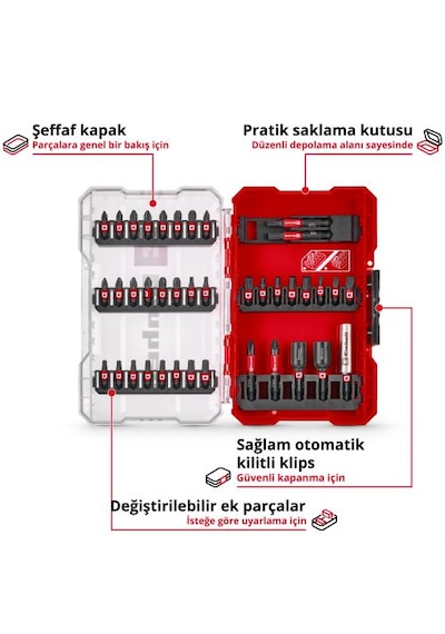 Einhell M-CASE 39 Parça Bits Uç Seti - 49109210