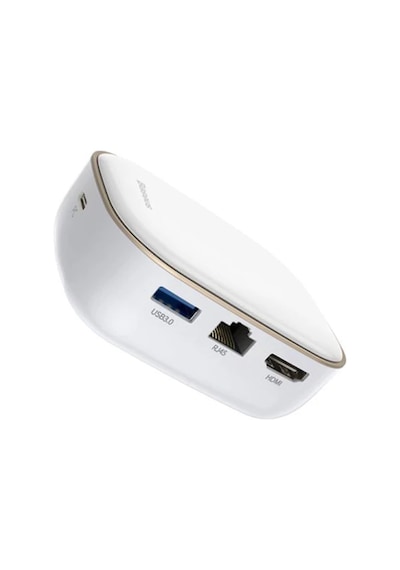Baseus 6in1 Usb Type C Çok Fonksiyonlu Hub B 3.0rj45hdmısdmicro Sd 60w- 5775 Renkli