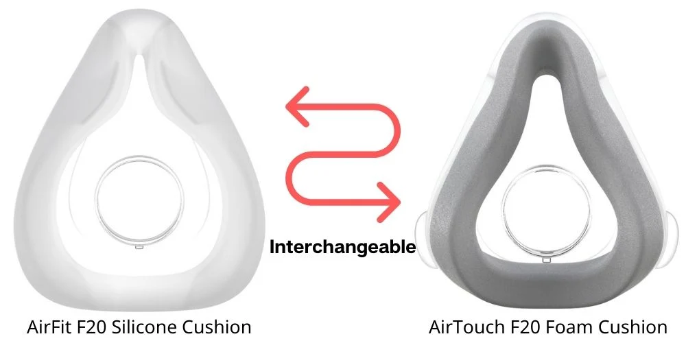 Resmed AirTouch F20 Maske Silikonu L Beden