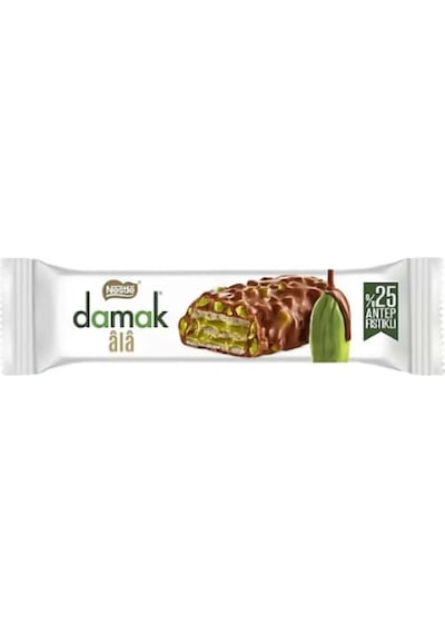Nestle Damak Ala Antep Fıstıklı Gofret 12 x 30 G