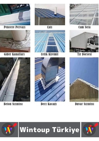 Tamirbandı Suya Neme Küfe Toza Dayanıklı Çok Amaçlı Montaj Onarım Bantı 48 Mm X 10 Metre Üçlü Set